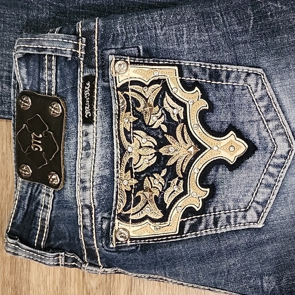 MISS ME Boot Cut Jeans Size 29 - Picture 3 of 15